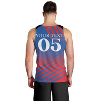 Custom Antigua and Barbuda Cricket Men Tank Top Falcons Unstoppable - Wonder Print Shop