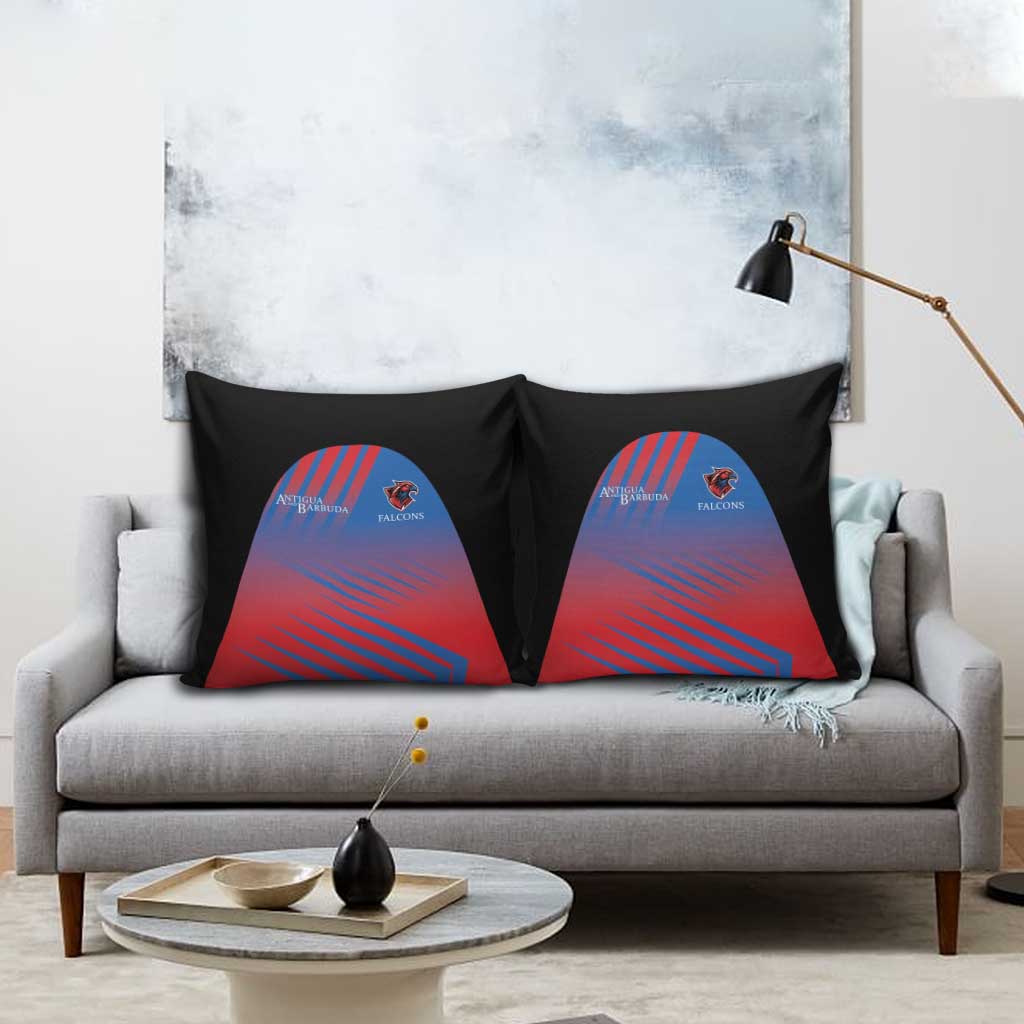 Antigua and Barbuda Cricket Pillow Cover Falcons Unstoppable - Wonder Print Shop