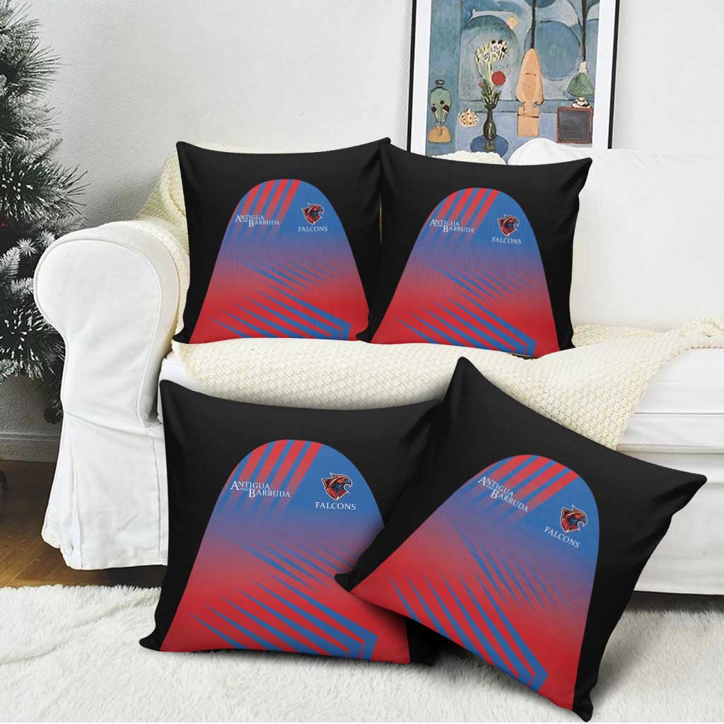 Antigua and Barbuda Cricket Pillow Cover Falcons Unstoppable - Wonder Print Shop