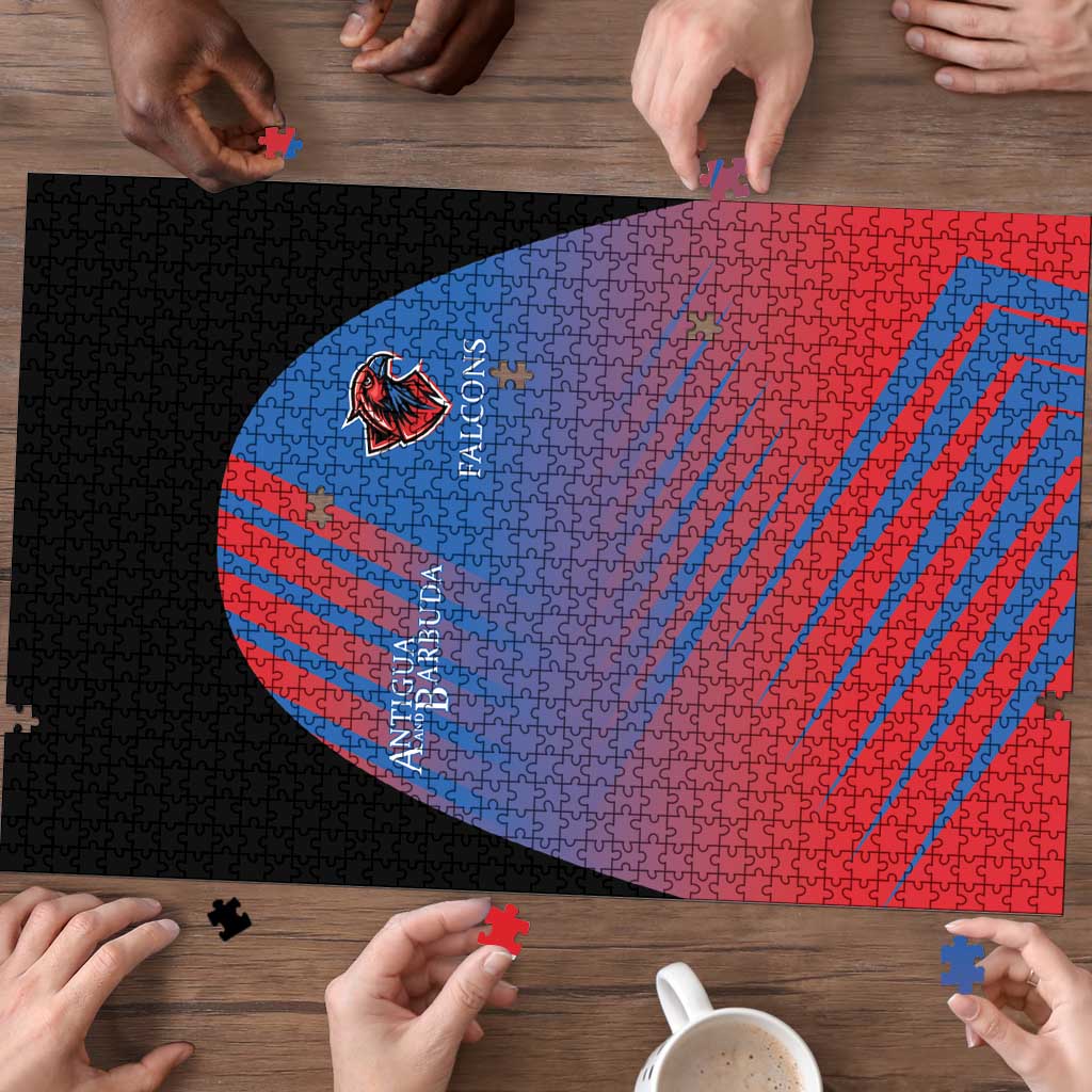 Antigua and Barbuda Cricket Puzzle Falcons Unstoppable - Wonder Print Shop