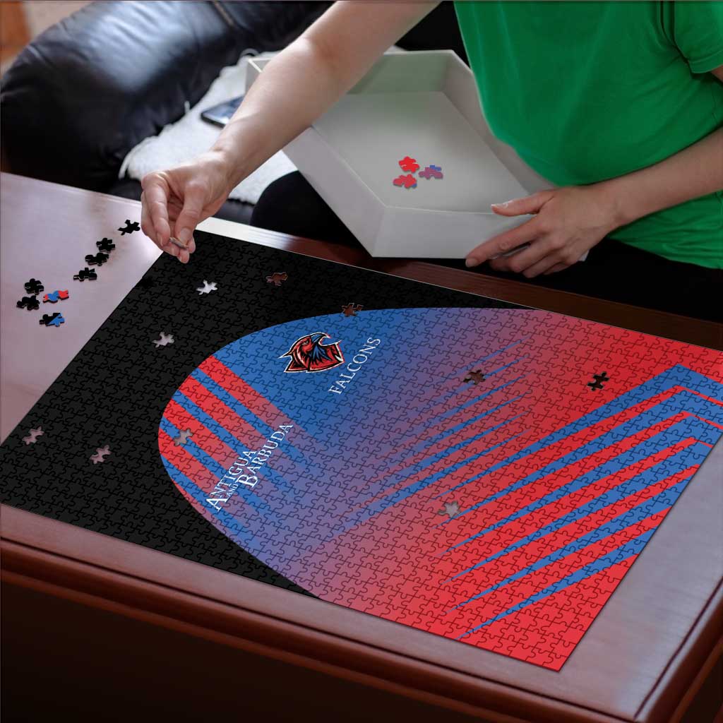 Antigua and Barbuda Cricket Puzzle Falcons Unstoppable - Wonder Print Shop