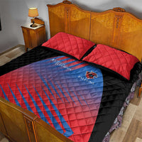 Antigua and Barbuda Cricket Quilt Bed Set Falcons Unstoppable - Wonder Print Shop