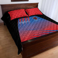 Antigua and Barbuda Cricket Quilt Bed Set Falcons Unstoppable - Wonder Print Shop