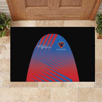 Antigua and Barbuda Cricket Rubber Doormat Falcons Unstoppable - Wonder Print Shop