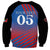 Custom Antigua and Barbuda Cricket Sweatshirt Falcons Unstoppable - Wonder Print Shop