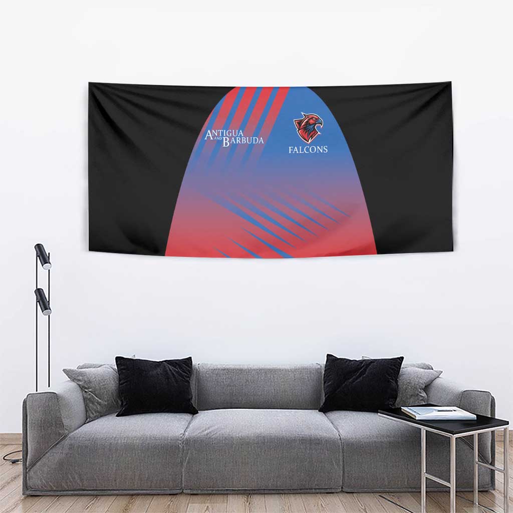 Antigua and Barbuda Cricket Tapestry Falcons Unstoppable - Wonder Print Shop
