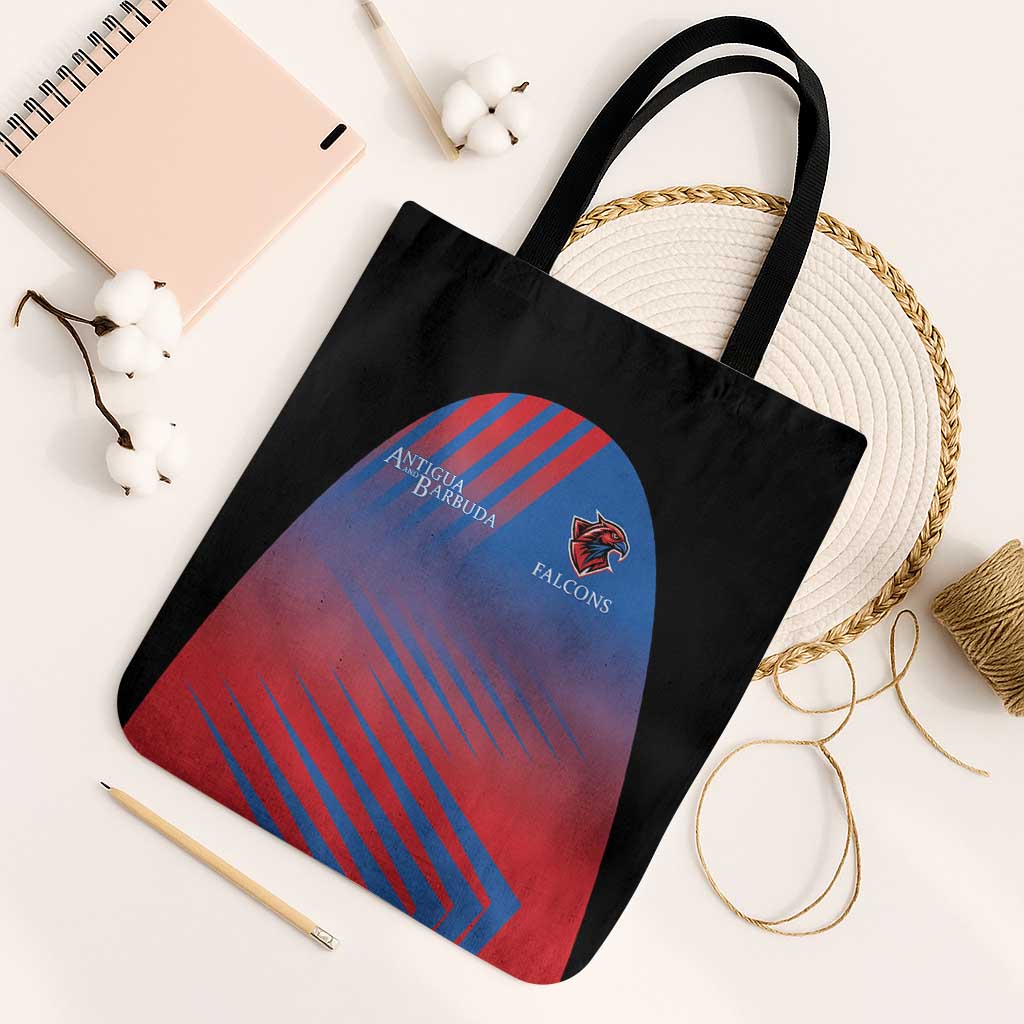 Antigua and Barbuda Cricket Tote Bag Falcons Unstoppable - Wonder Print Shop