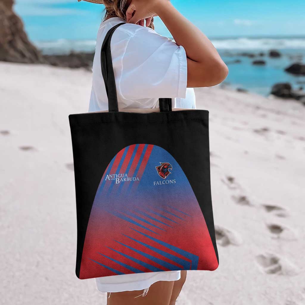 Antigua and Barbuda Cricket Tote Bag Falcons Unstoppable - Wonder Print Shop