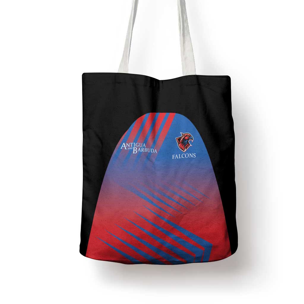 Antigua and Barbuda Cricket Tote Bag Falcons Unstoppable - Wonder Print Shop