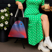 Antigua and Barbuda Cricket Tote Bag Falcons Unstoppable - Wonder Print Shop