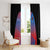 Antigua and Barbuda Cricket Window Curtain Falcons Unstoppable - Wonder Print Shop
