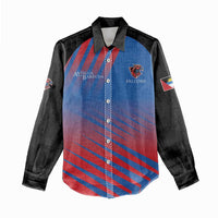 Custom Antigua and Barbuda Cricket Women Casual Shirt Falcons Unstoppable - Wonder Print Shop