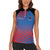 Custom Antigua and Barbuda Cricket Women Sleeveless Polo Shirt Falcons Unstoppable - Wonder Print Shop