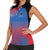 Custom Antigua and Barbuda Cricket Women Sleeveless Polo Shirt Falcons Unstoppable - Wonder Print Shop