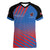 Custom Antigua and Barbuda Cricket Women V-Neck T-Shirt Falcons Unstoppable - Wonder Print Shop
