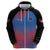 Custom Antigua and Barbuda Cricket Zip Hoodie Falcons Unstoppable - Wonder Print Shop