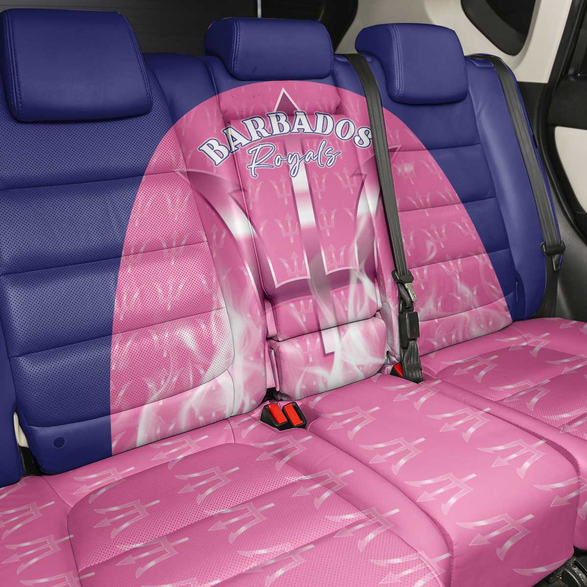 Barbados Royals Cricket Back Car Seat Cover Go Legends - Wonder Print Shop