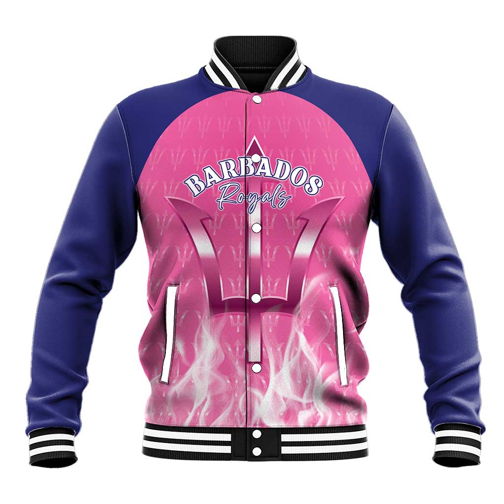 Custom Barbados Royals Cricket Baseball Jacket Go Legends - Wonder Print Shop