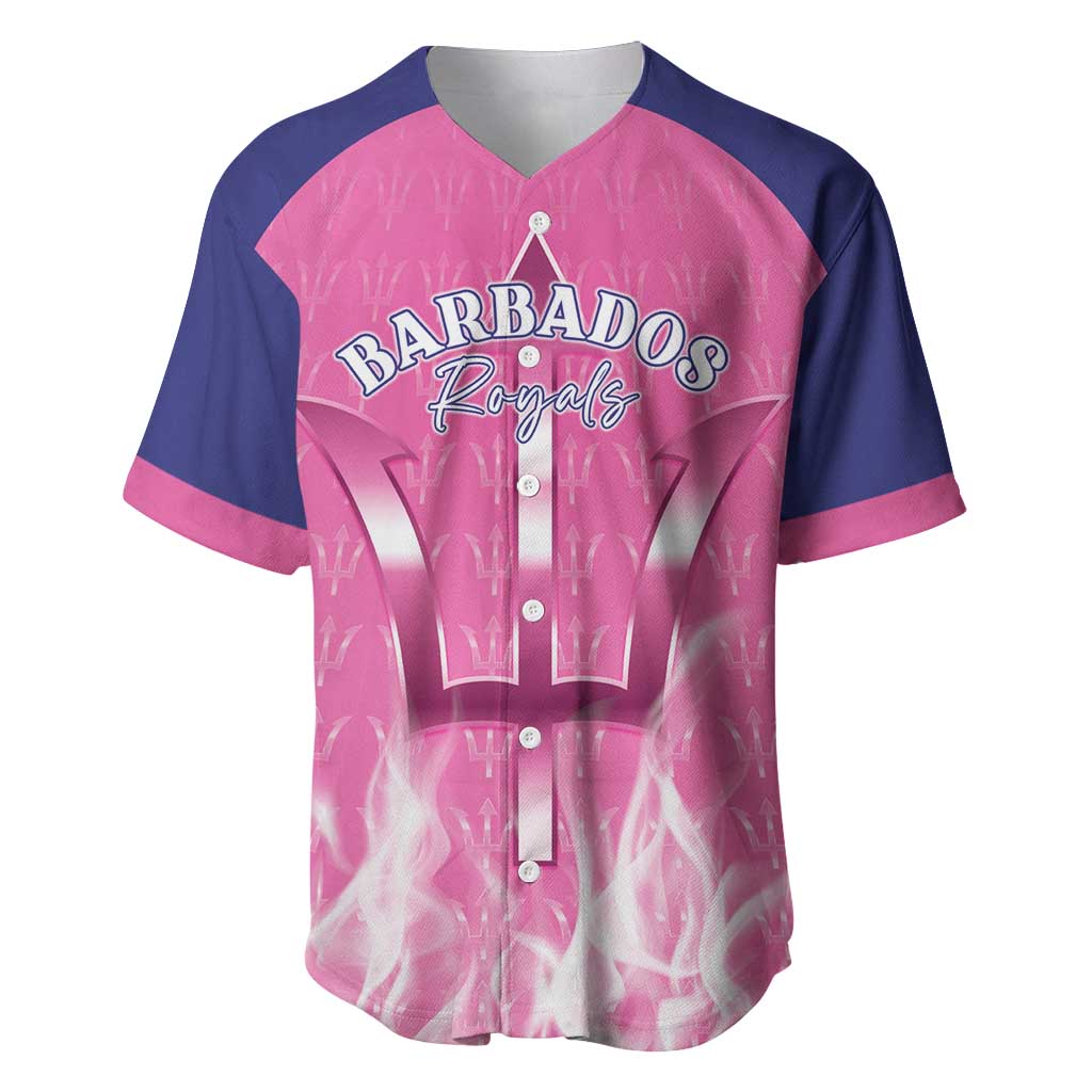 Custom Barbados Royals Cricket Baseball Jersey Go Legends - Wonder Print Shop