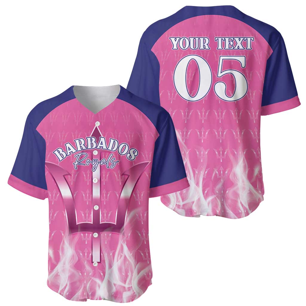 Custom Barbados Royals Cricket Baseball Jersey Go Legends - Wonder Print Shop