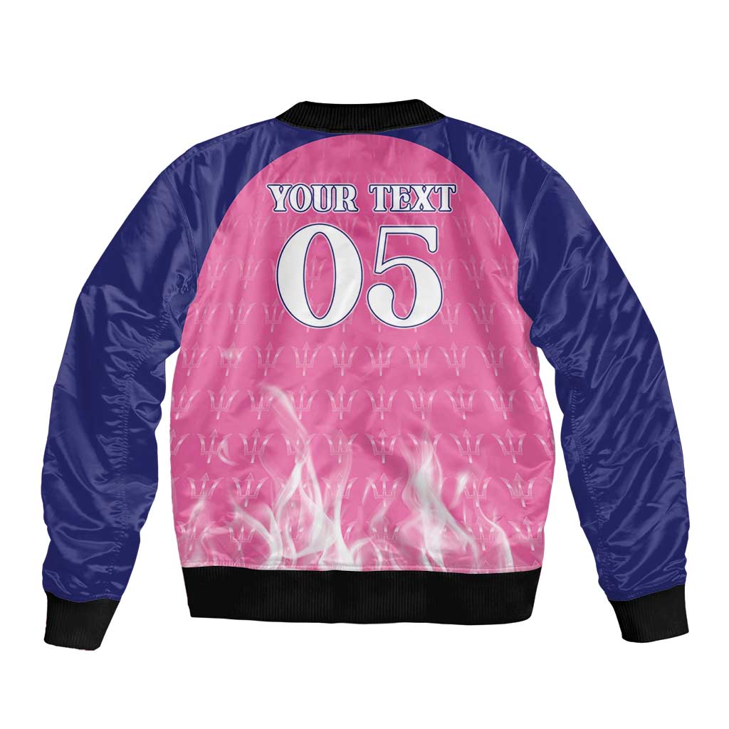 Custom Barbados Royals Cricket Bomber Jacket Go Legends - Wonder Print Shop