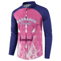 Custom Barbados Royals Cricket Button Sweatshirt Go Legends - Wonder Print Shop