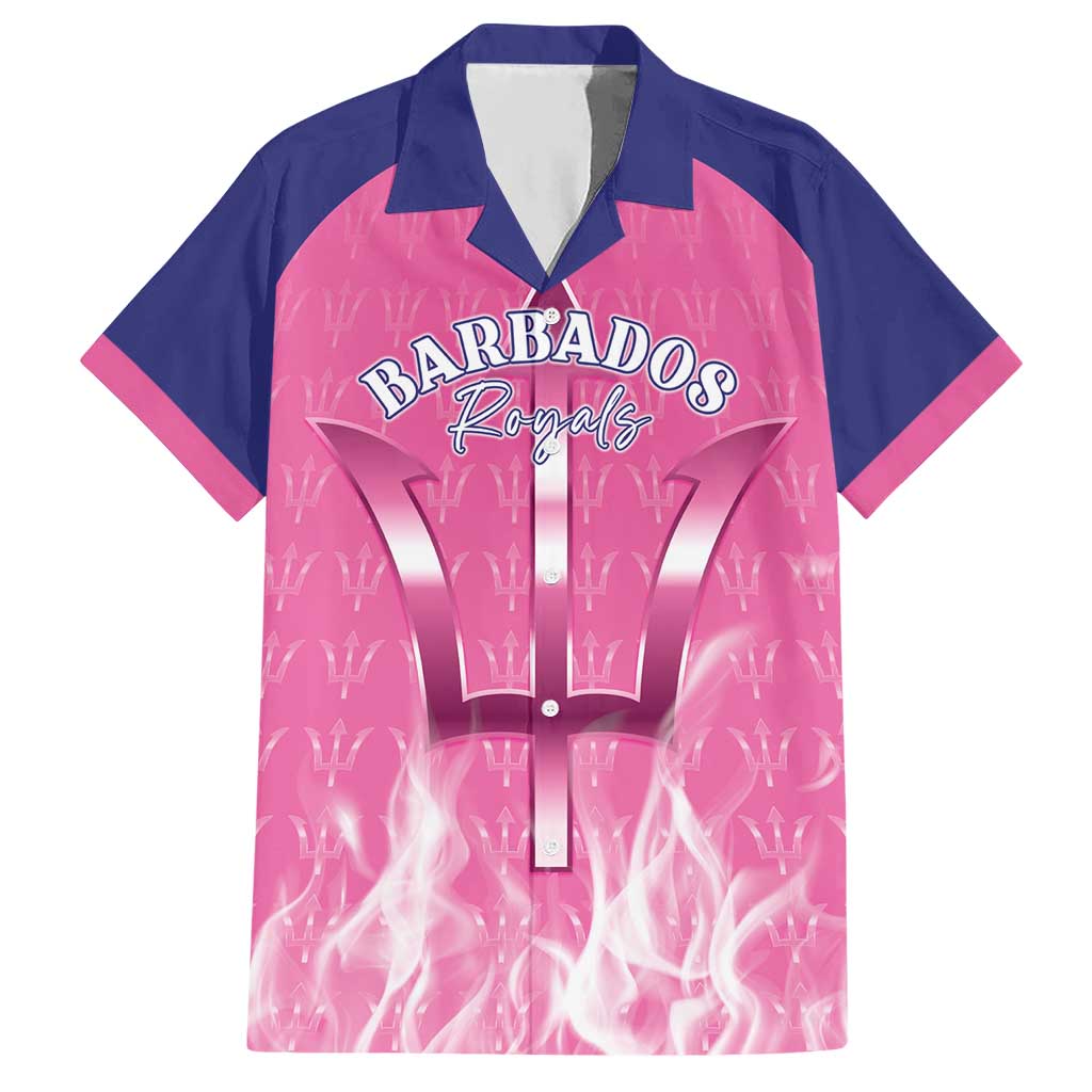 Custom Barbados Royals Cricket Hawaiian Shirt Go Legends - Wonder Print Shop