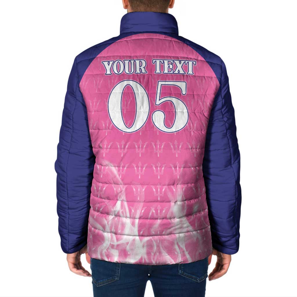 Custom Barbados Royals Cricket Padded Jacket Go Legends - Wonder Print Shop