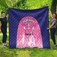 Barbados Royals Cricket Quilt Go Legends - Wonder Print Shop