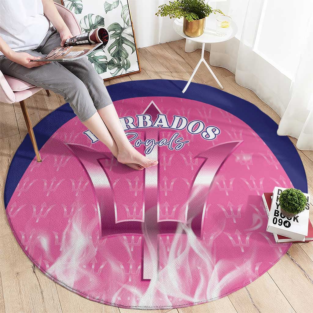 Barbados Royals Cricket Round Carpet Go Legends - Wonder Print Shop