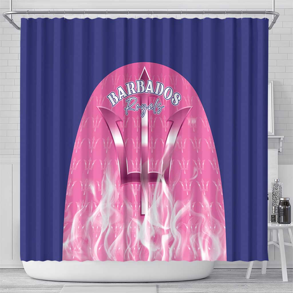 Barbados Royals Cricket Shower Curtain Go Legends - Wonder Print Shop
