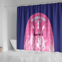 Barbados Royals Cricket Shower Curtain Go Legends - Wonder Print Shop