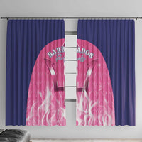 Barbados Royals Cricket Window Curtain Go Legends - Wonder Print Shop