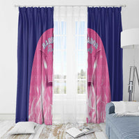 Barbados Royals Cricket Window Curtain Go Legends - Wonder Print Shop