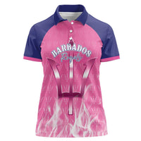 Custom Barbados Royals Cricket Women Polo Shirt Go Legends - Wonder Print Shop