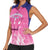 Custom Barbados Royals Cricket Women Sleeveless Polo Shirt Go Legends - Wonder Print Shop