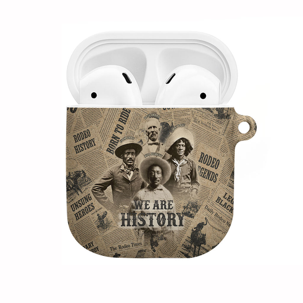 Black Cowboy AirPods Case Western Rodeo Melanin Black History