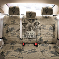 Black Cowboy Back Car Seat Cover Western Rodeo Melanin Black History