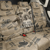 Black Cowboy Back Car Seat Cover Western Rodeo Melanin Black History