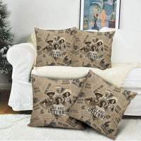 Black Cowboy Pillow Cover Western Rodeo Melanin Black History