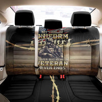 United States Veterans Day Back Car Seat Cover Thank You Veterans Proud US Flag LT05 - Wonder Print Shop
