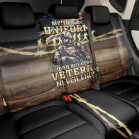 United States Veterans Day Back Car Seat Cover Thank You Veterans Proud US Flag LT05 - Wonder Print Shop