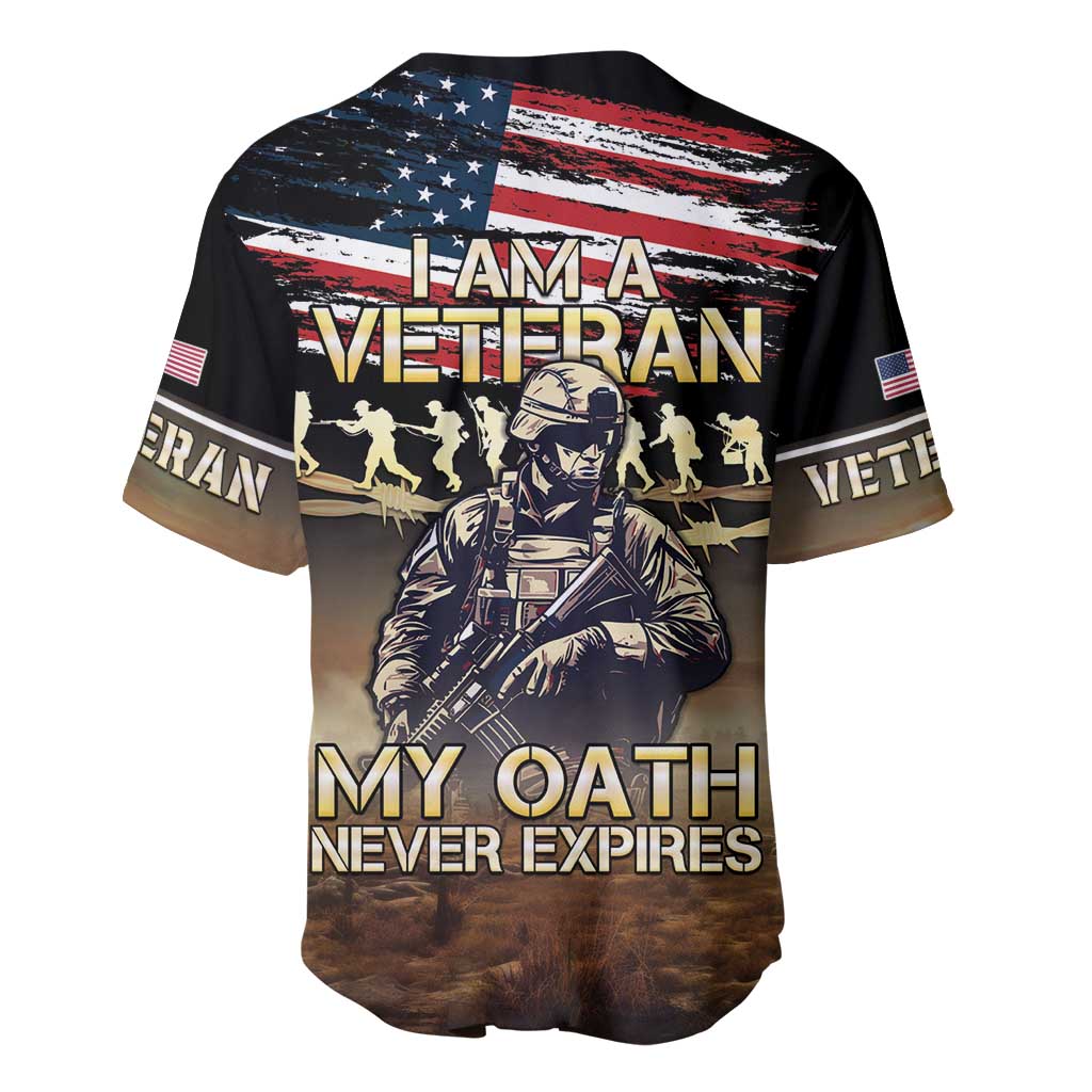 United States Veterans Day Baseball Jersey Thank You Veterans Proud US Flag LT05 - Wonder Print Shop