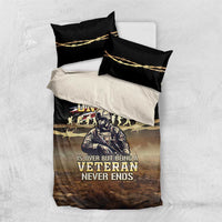 United States Veterans Day Bedding Set Thank You Veterans Proud US Flag LT05 - Wonder Print Shop
