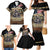 United States Veterans Day Family Matching Mermaid Dress and Hawaiian Shirt Thank You Veterans Proud US Flag LT05 - Wonder Print Shop