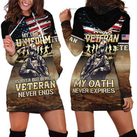 United States Veterans Day Hoodie Dress Thank You Veterans Proud US Flag LT05 - Wonder Print Shop