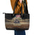 United States Veterans Day Leather Tote Bag Thank You Veterans Proud US Flag LT05 - Wonder Print Shop