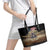 United States Veterans Day Leather Tote Bag Thank You Veterans Proud US Flag LT05 - Wonder Print Shop