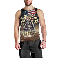 United States Veterans Day Men Tank Top Thank You Veterans Proud US Flag LT05 - Wonder Print Shop