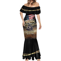 United States Veterans Day Mermaid Dress Thank You Veterans Proud US Flag LT05 - Wonder Print Shop
